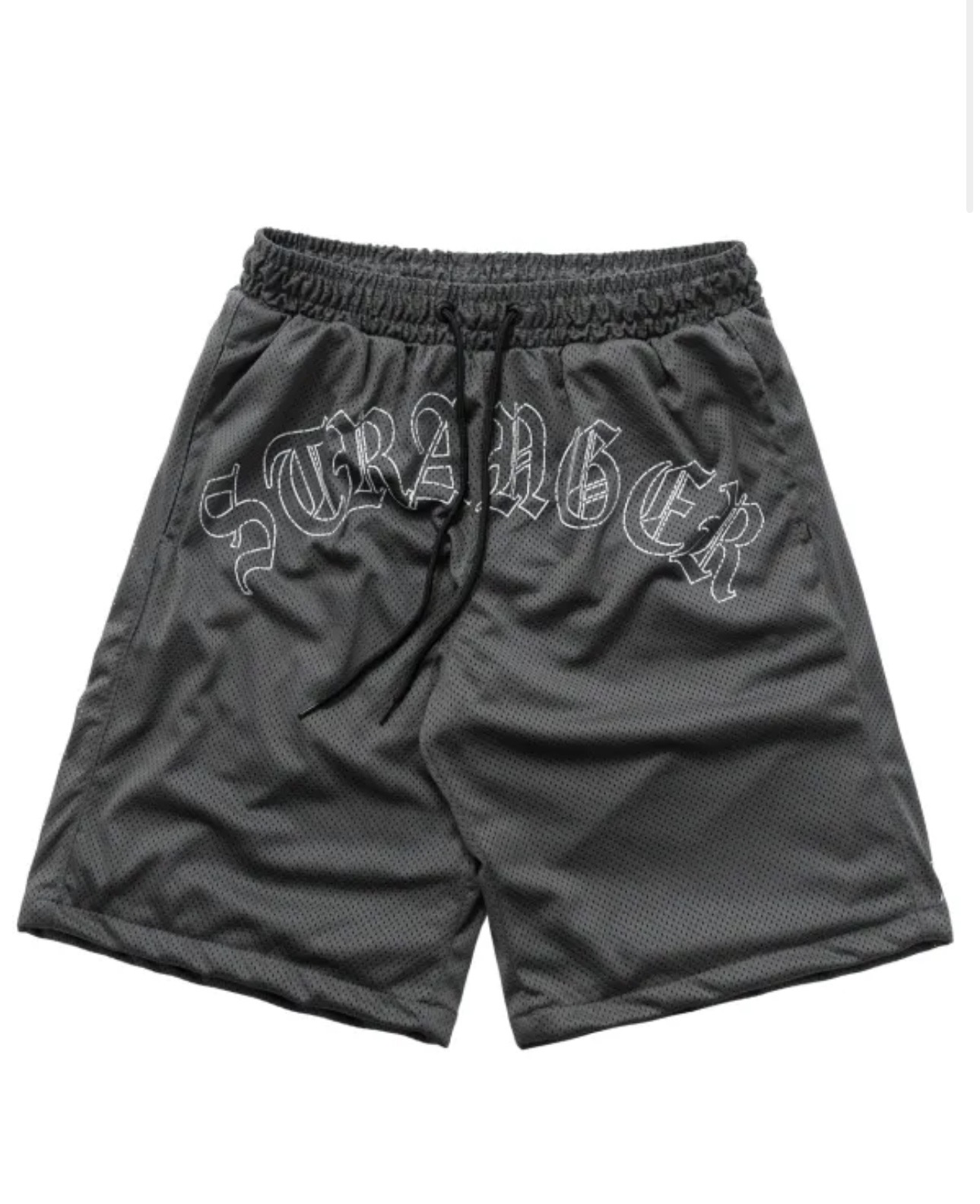 Bermuda Stranger - Basket Gothic Letter (chumbo)